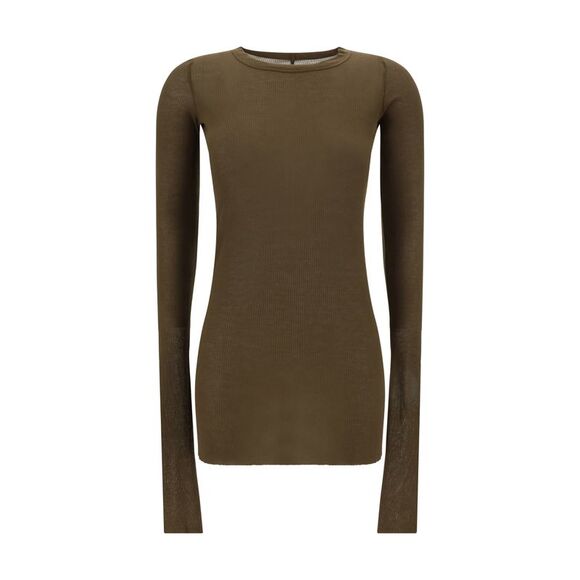 RICK OWENS Sweaters - Rick Owens Women Long Sleeve Jersey